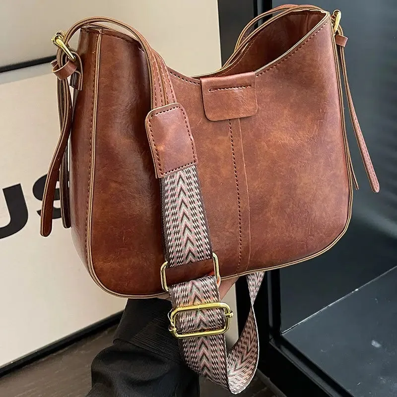 Vintage Crossbody Leather Bag