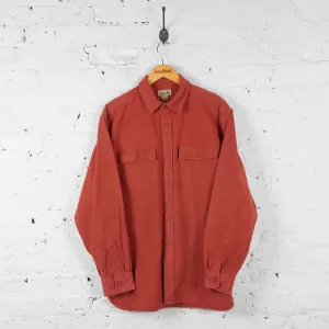 Vintage L.L Bean Utility Shirt - Orange - L