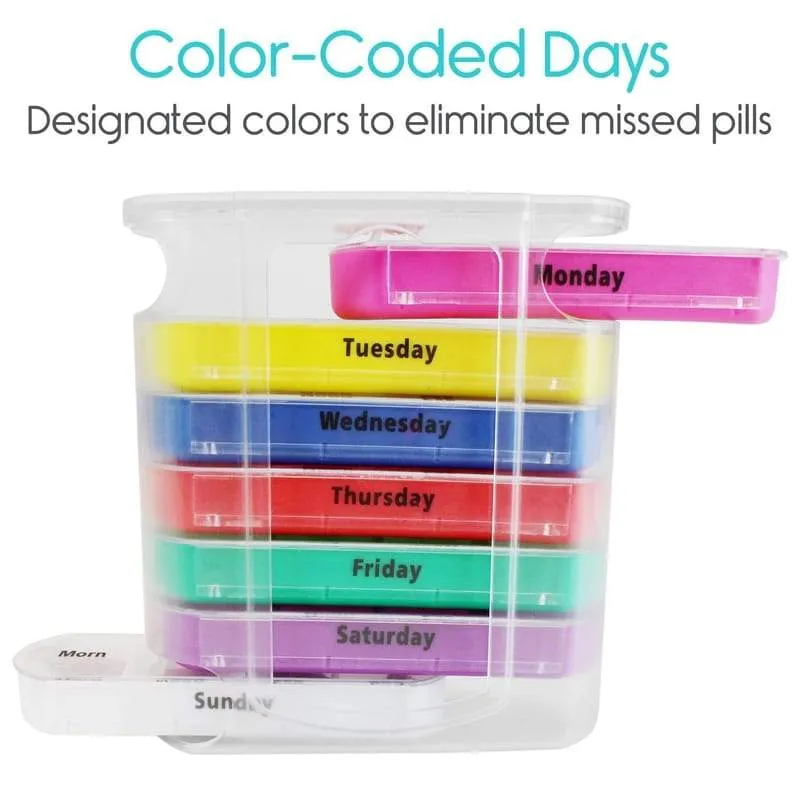 Vive Stackable Pill Organizer