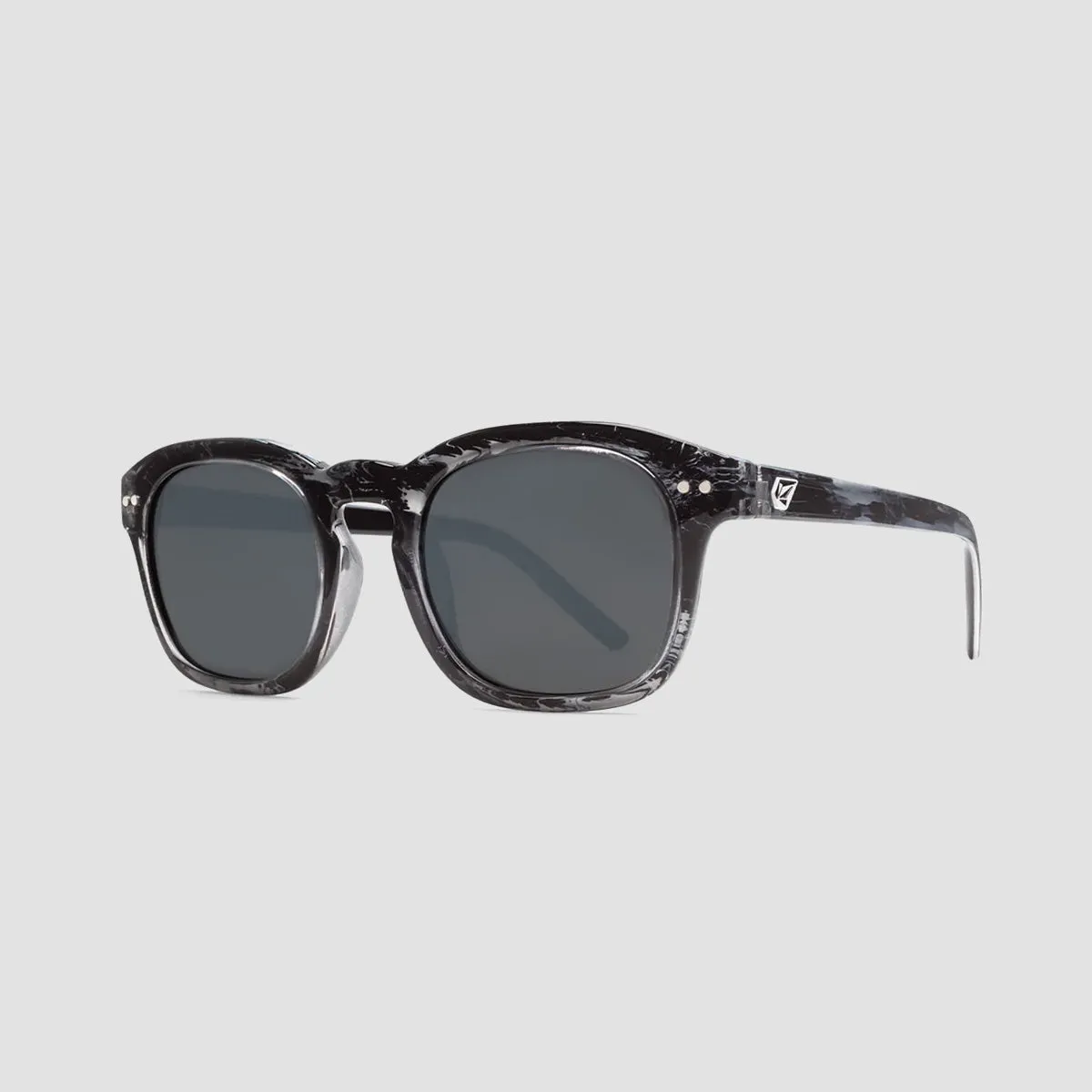Volcom Earth Tripper Sunglasses Gloss Marble/Silver Mirror