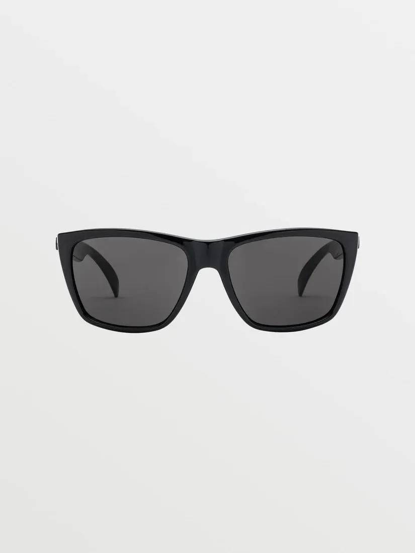 Volcom Plasm Gloss Black/Gray Sunglasses