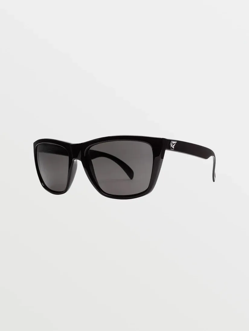 Volcom Plasm Gloss Black/Gray Sunglasses