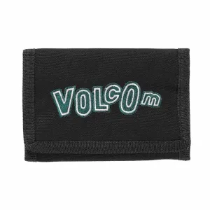 VOLCOM RANSO TRIFOLD WALLET - BLACK