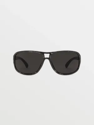 Volcom Stoke Gloss Charcoal Tort/Gray Sunglasses
