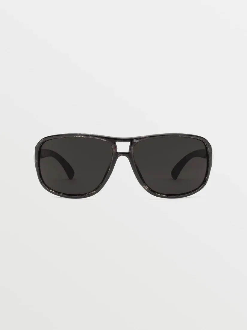 Volcom Stoke Gloss Charcoal Tort/Gray Sunglasses
