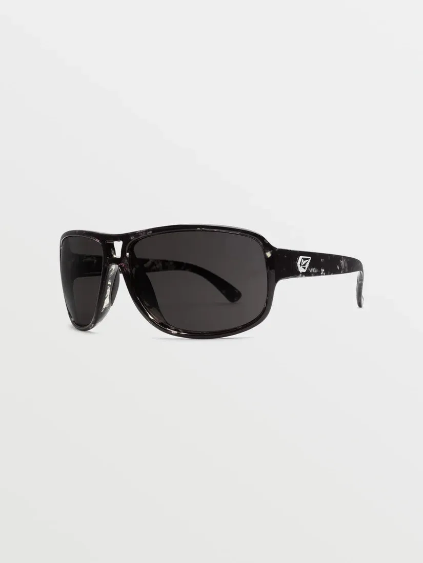 Volcom Stoke Gloss Charcoal Tort/Gray Sunglasses