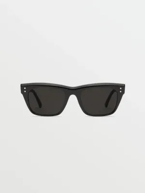 Volcom Stoneview Gloss Black/Grey Sunglasses