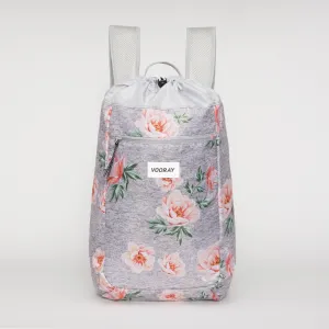 Vooray Stride Cinch Backpack - Rose Gray