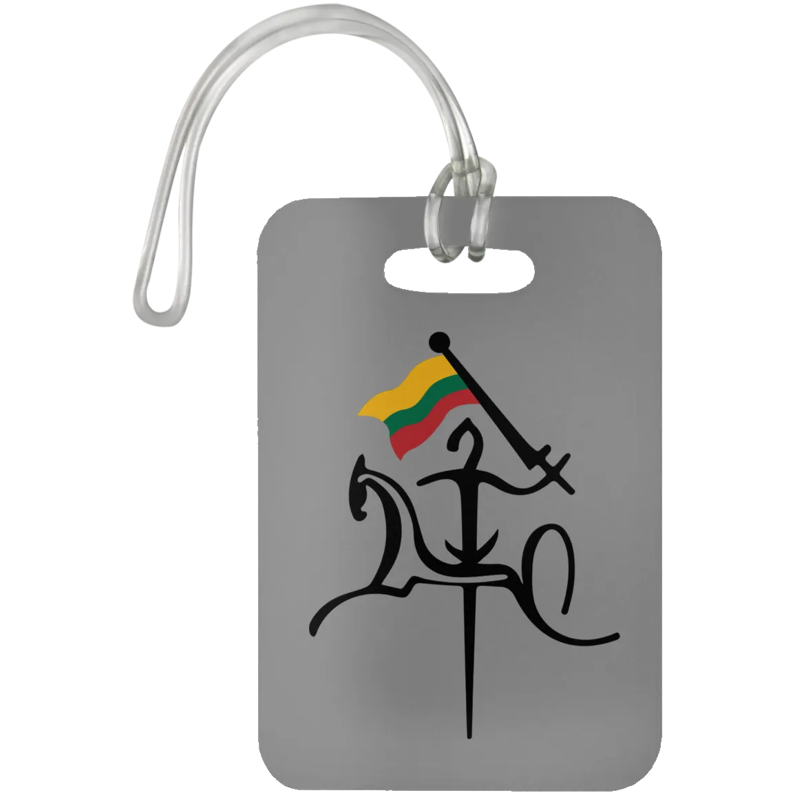 Vytis with Flag - Luggage Bag Tag