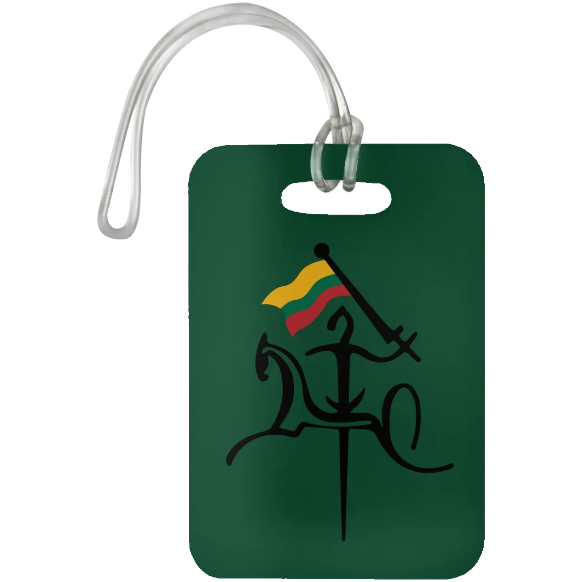 Vytis with Flag - Luggage Bag Tag