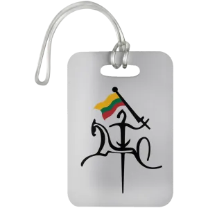 Vytis with Flag - Luggage Bag Tag