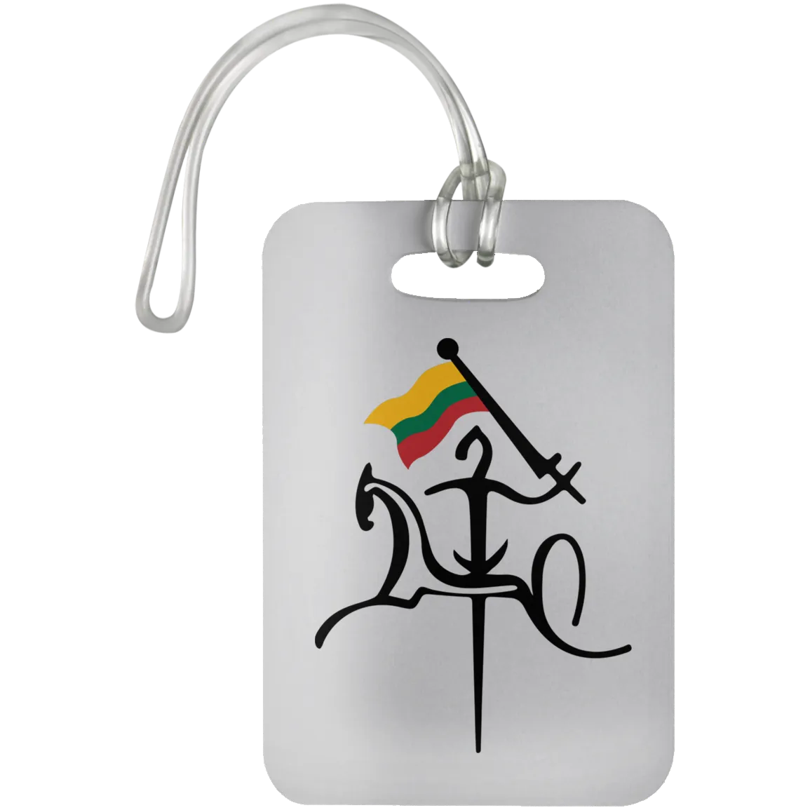 Vytis with Flag - Luggage Bag Tag