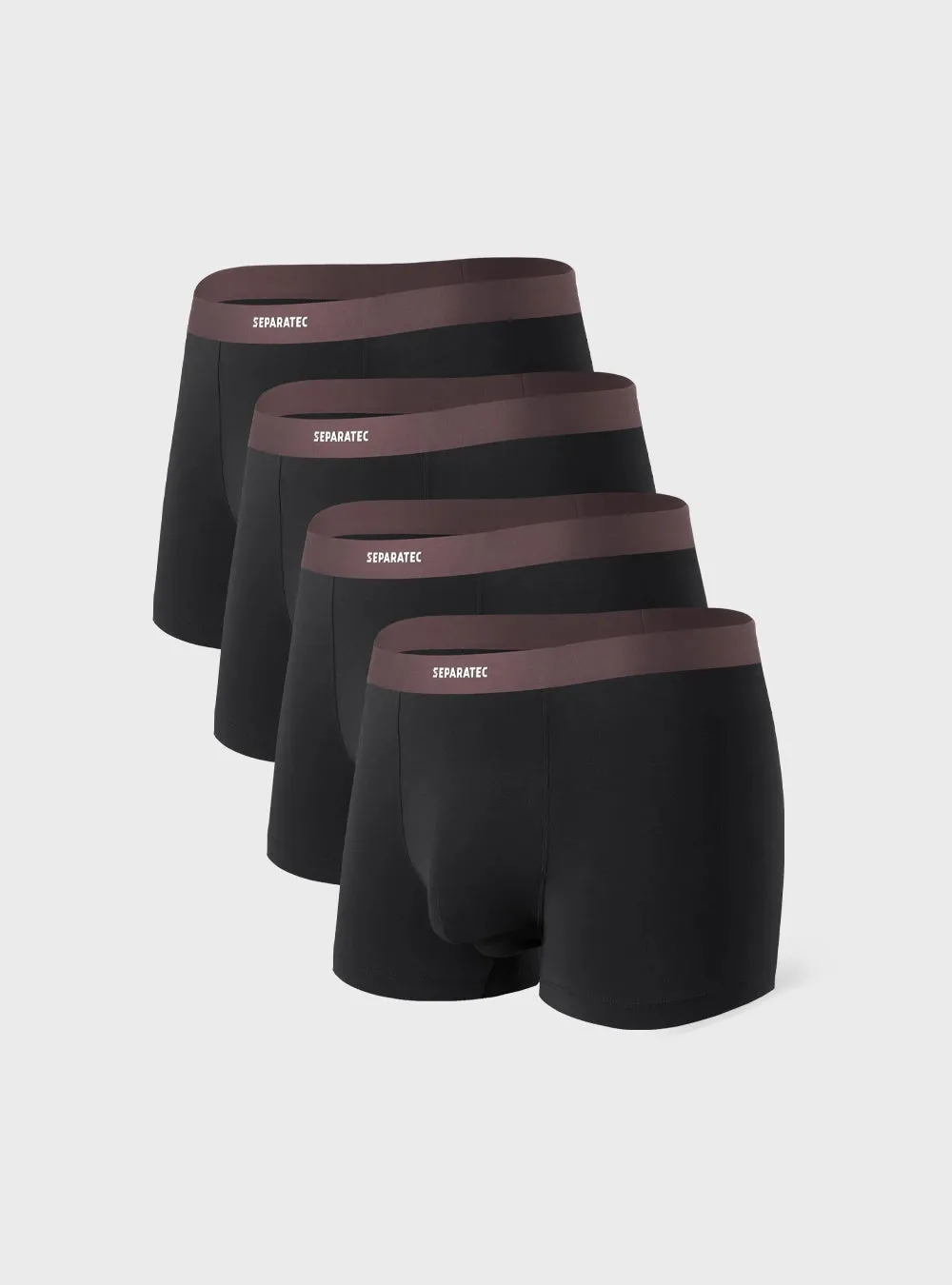 Waistfree™ Seamless Bamboo Rayon Trunks 4 Pack