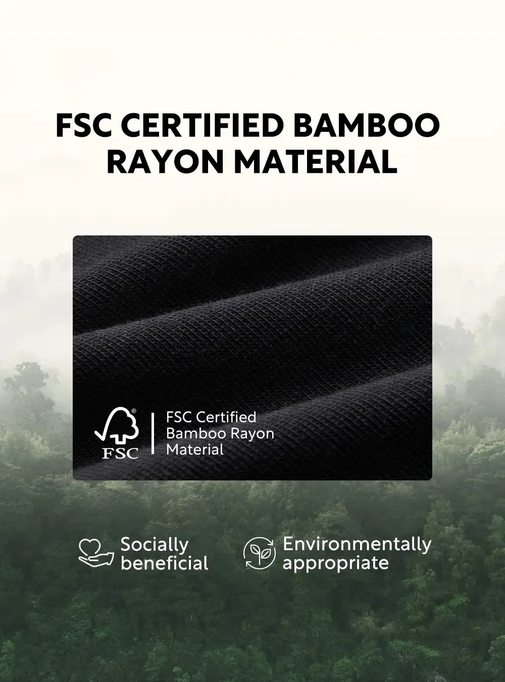 Waistfree™ Seamless Bamboo Rayon Trunks 4 Pack