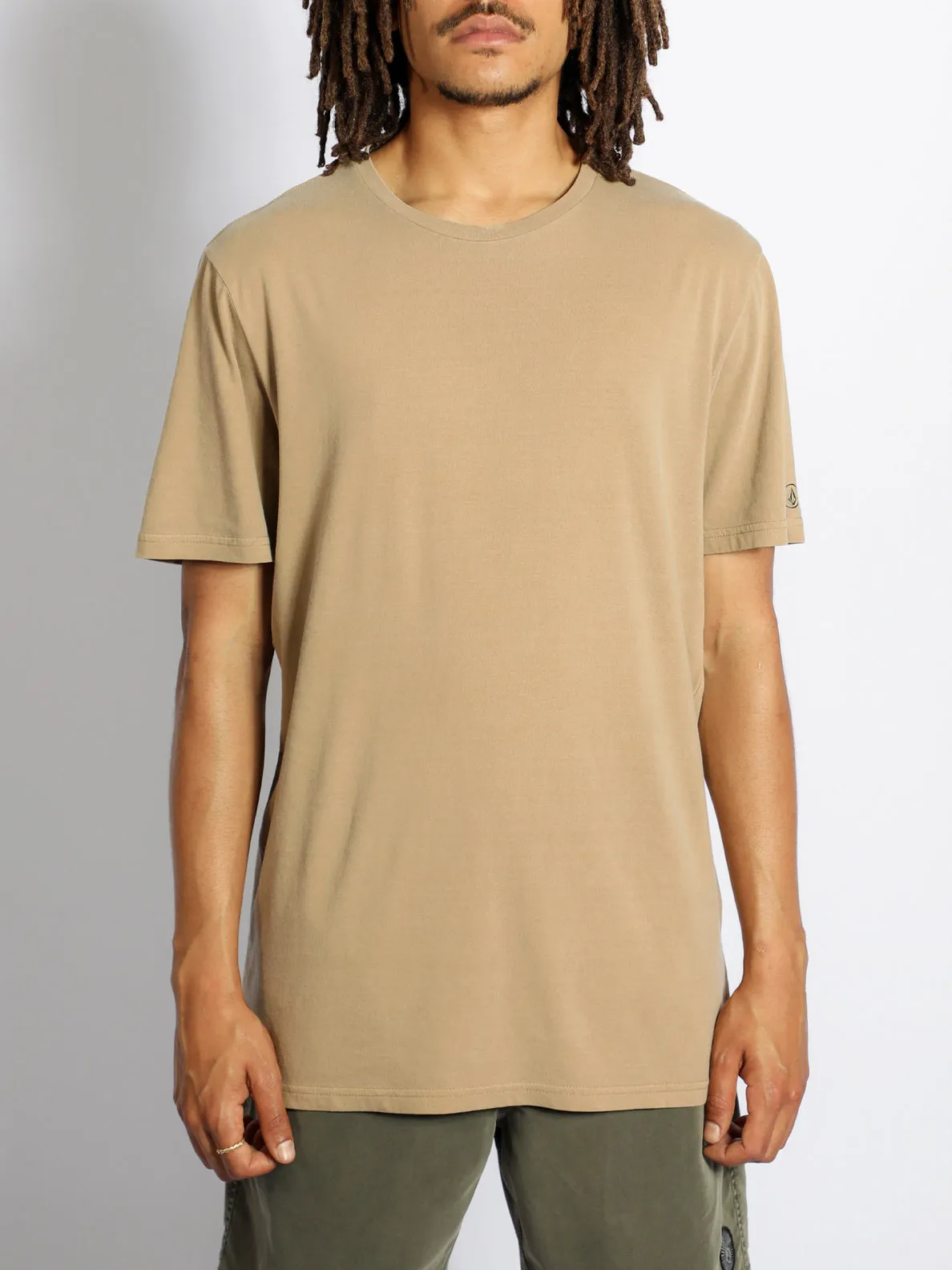 Wash Solid Short Sleeve Tee