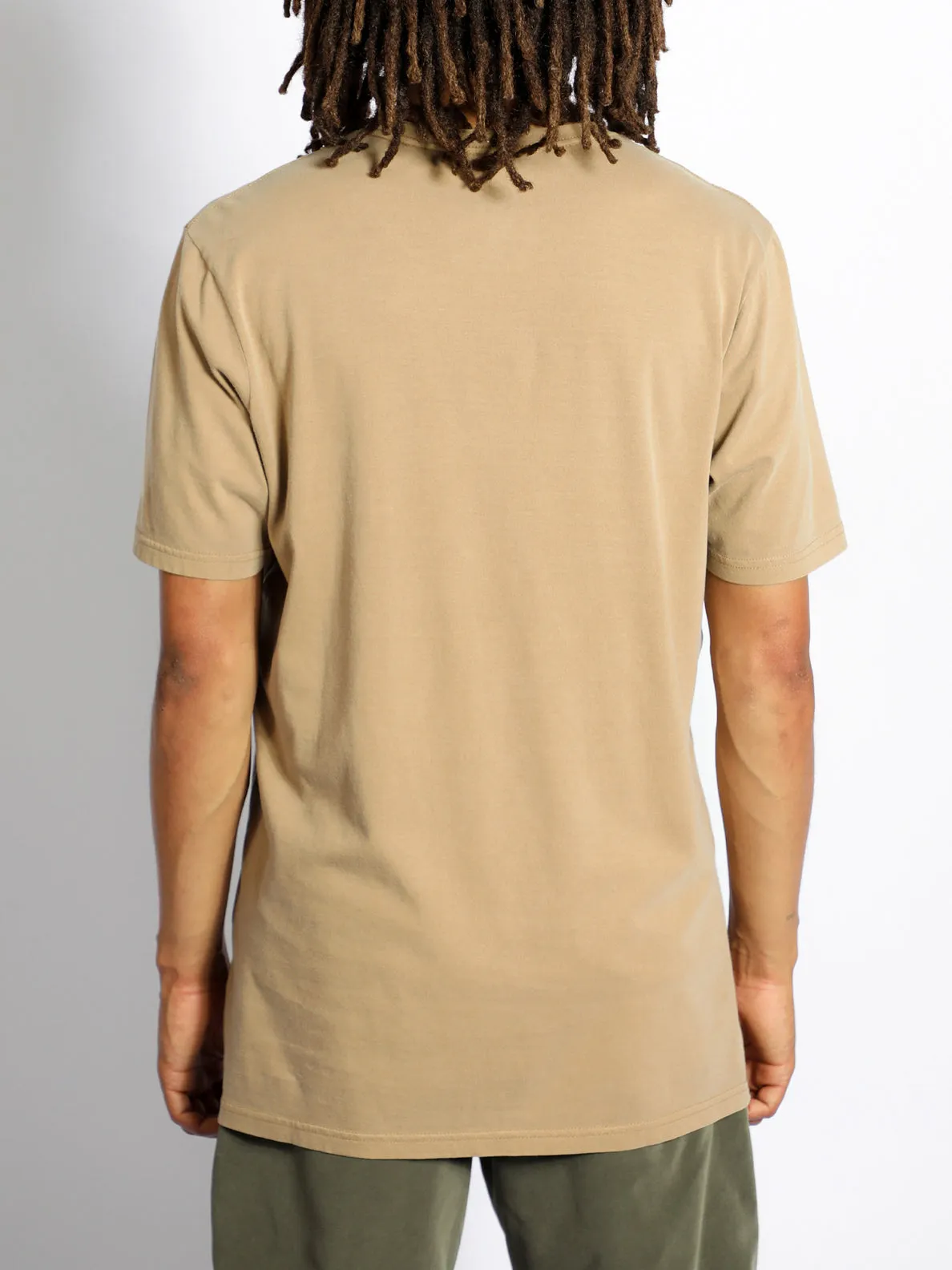 Wash Solid Short Sleeve Tee