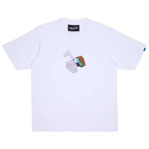 Watch Tee - White