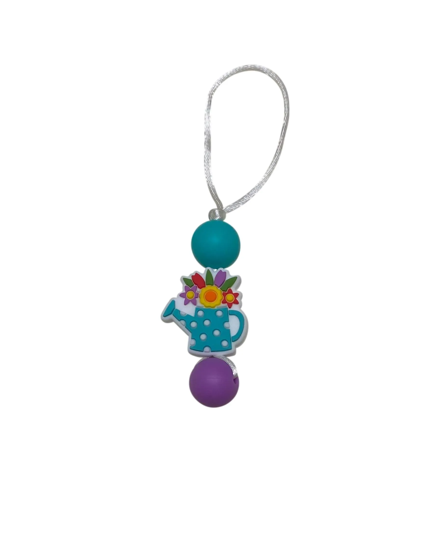 Watering Can zipper pull