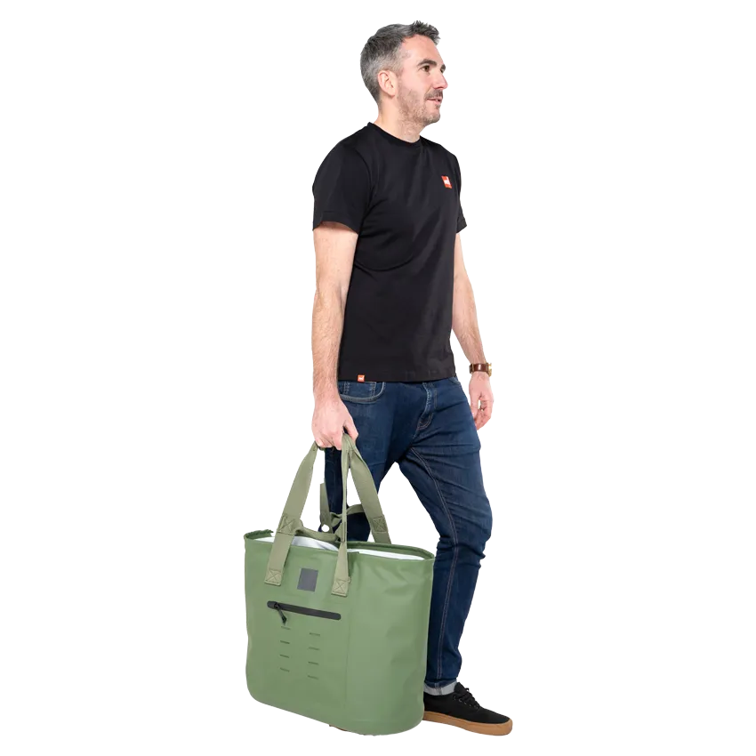 Waterproof Tote Bag 33L - Olive Green