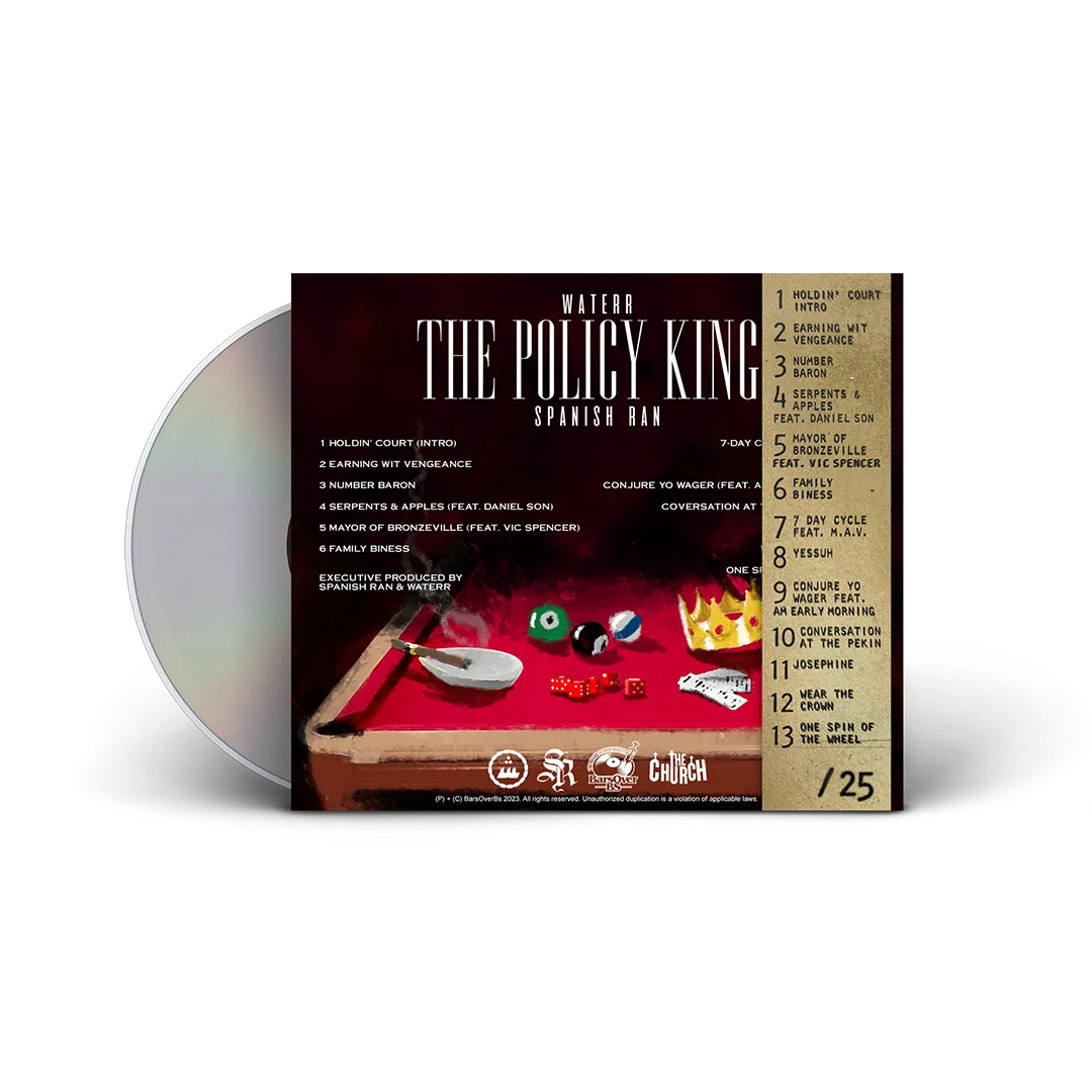 WateRR x Spanish Ran - The Policy Kings (Digipak CD With Obi Strip)
