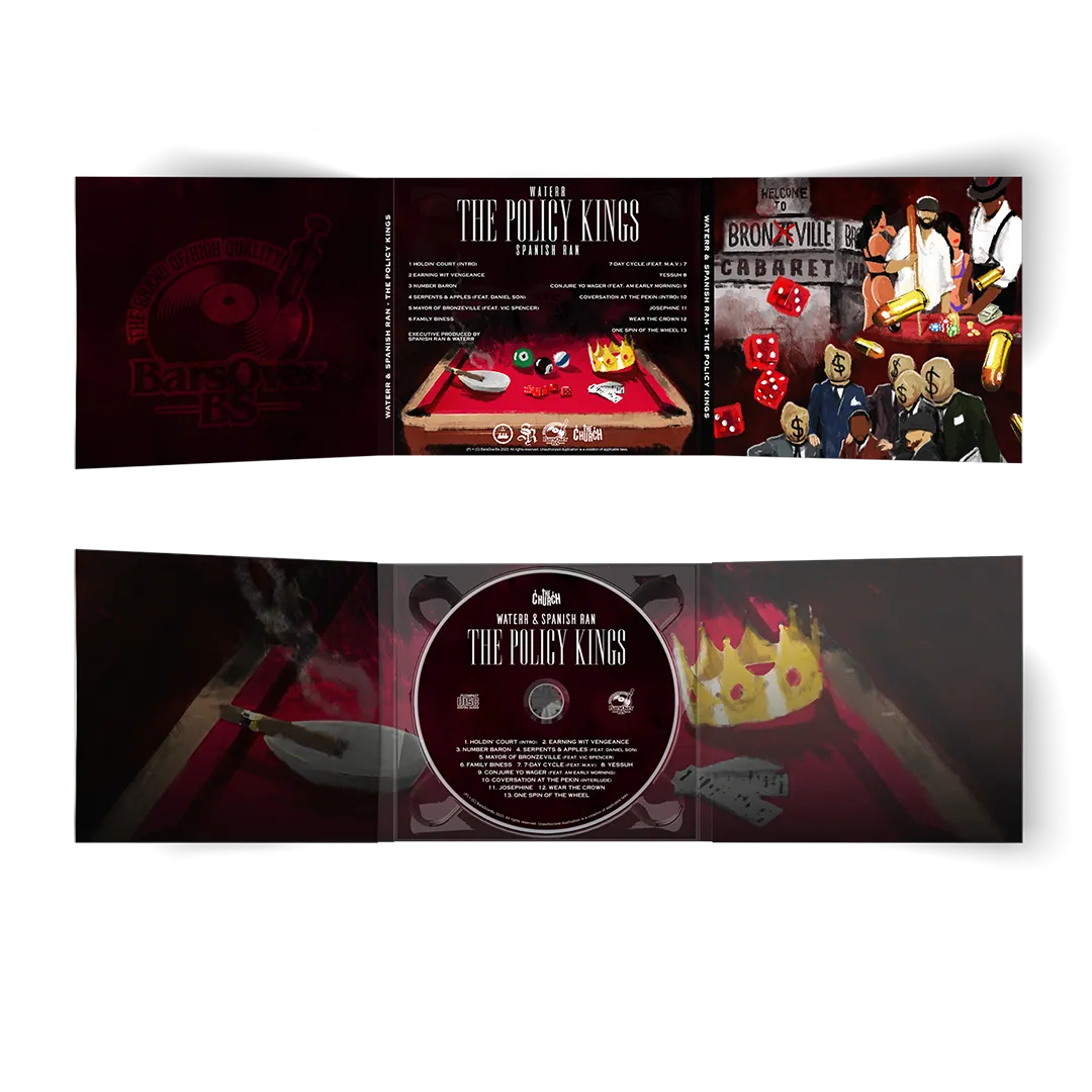 WateRR x Spanish Ran - The Policy Kings (Digipak CD With Obi Strip)