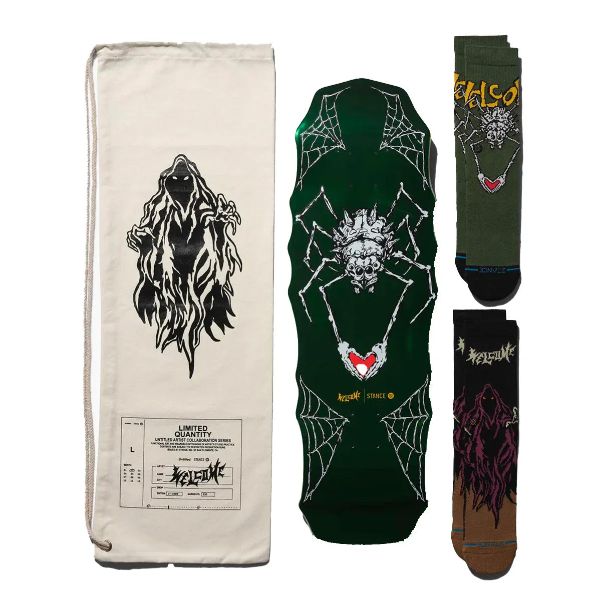 Welcome - X Stance Untitled Set 9.75 Skateboard Deck