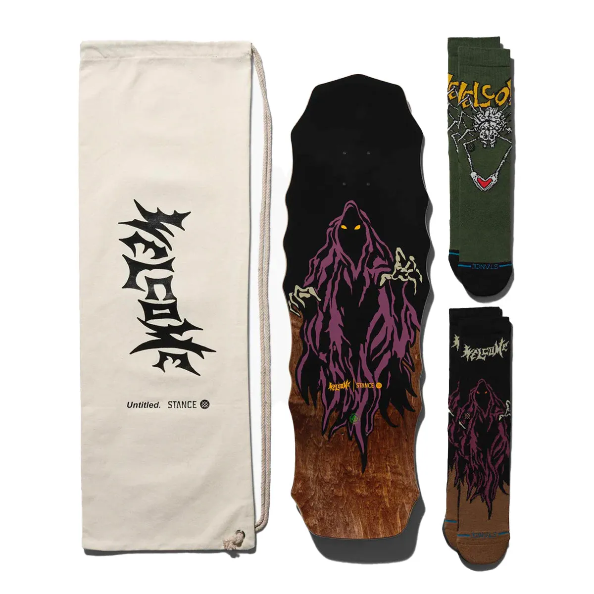 Welcome - X Stance Untitled Set 9.75 Skateboard Deck