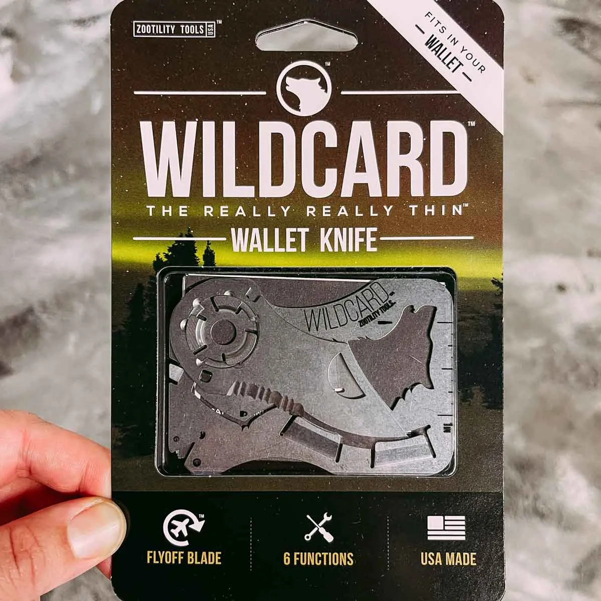 WILD CARD WALLET KNIFE