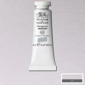 Winsor & Newton Designers Gouache 14ml Tube-  SILVER