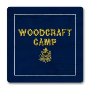 Woodcraft Friends Square Magnet - 2.7"5 X 2.75"