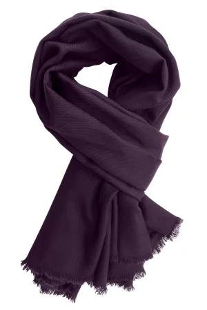 Wool Scarf ACCENT Grape