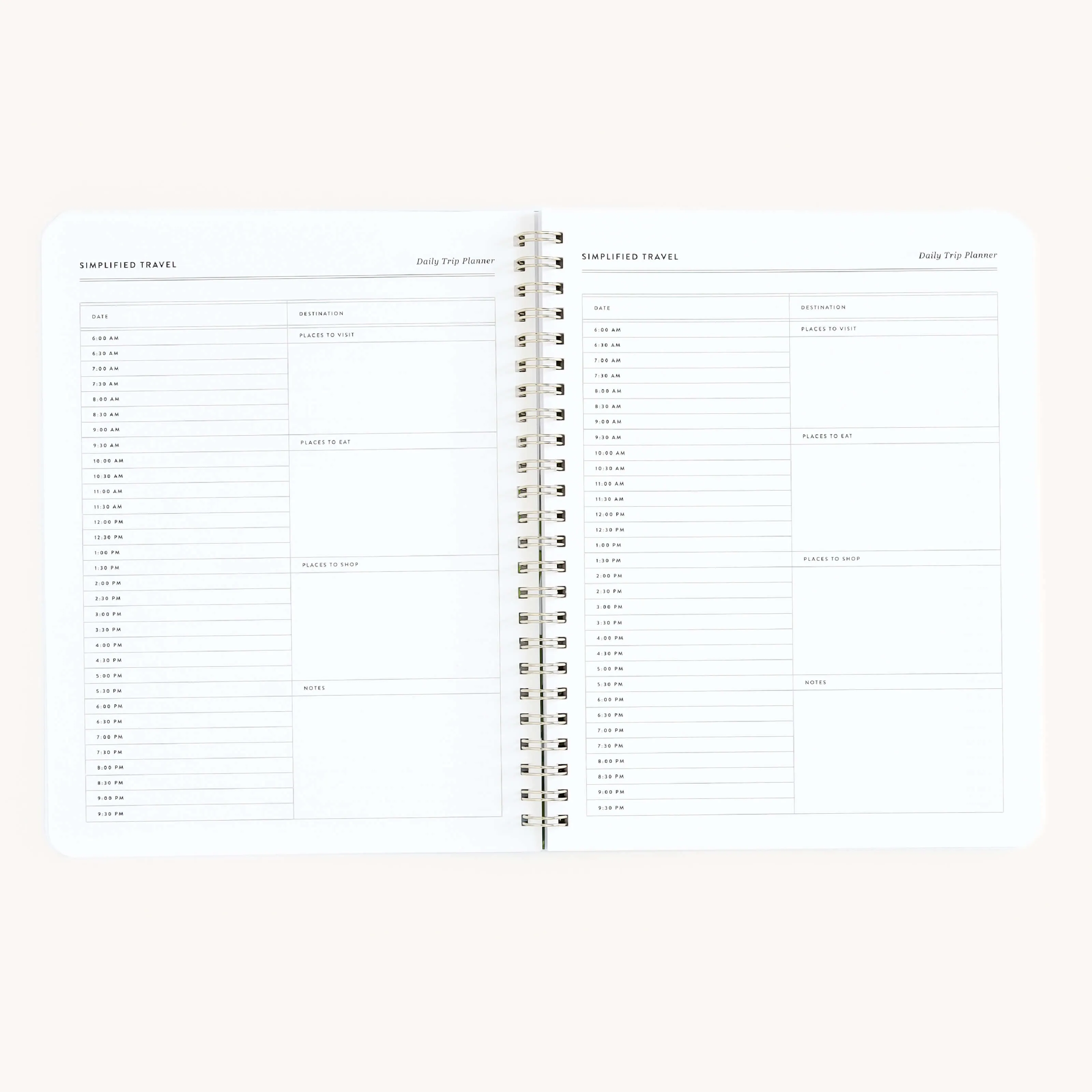 Workbook - Travel Planning