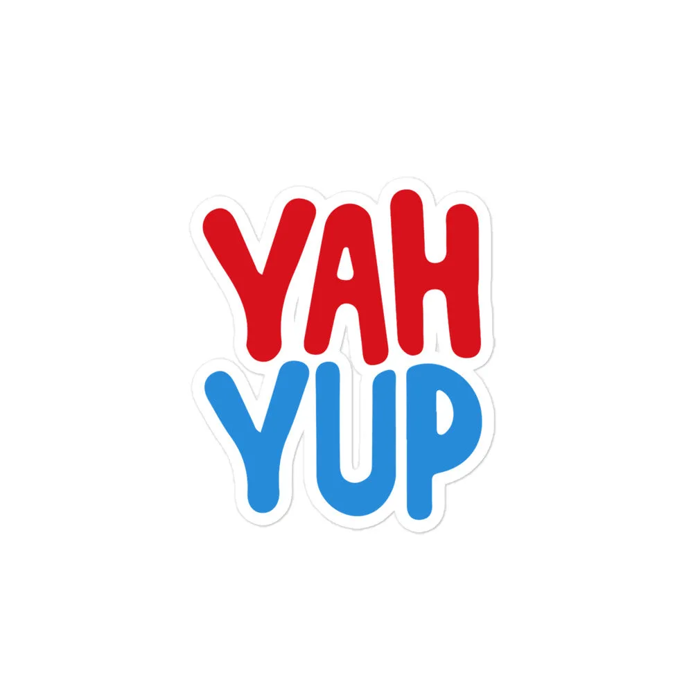 YahYup Exempt Outline Sticker