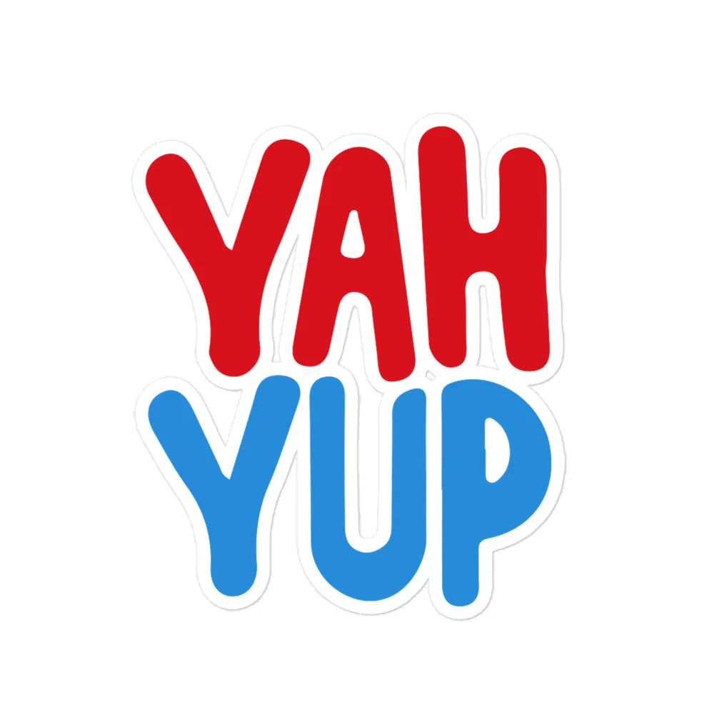 YahYup Exempt Outline Sticker