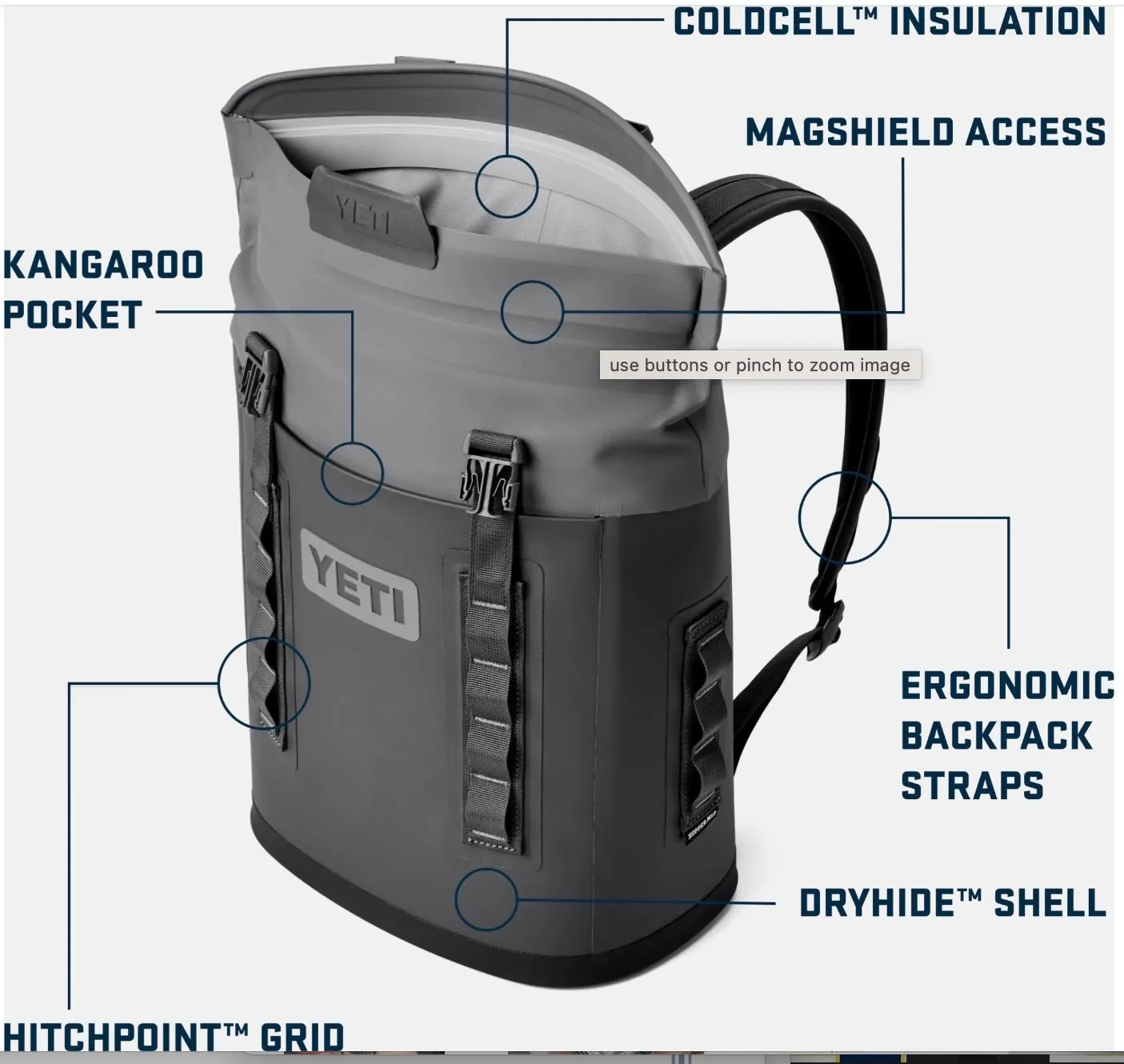 YETI M12 Cooler Backpack