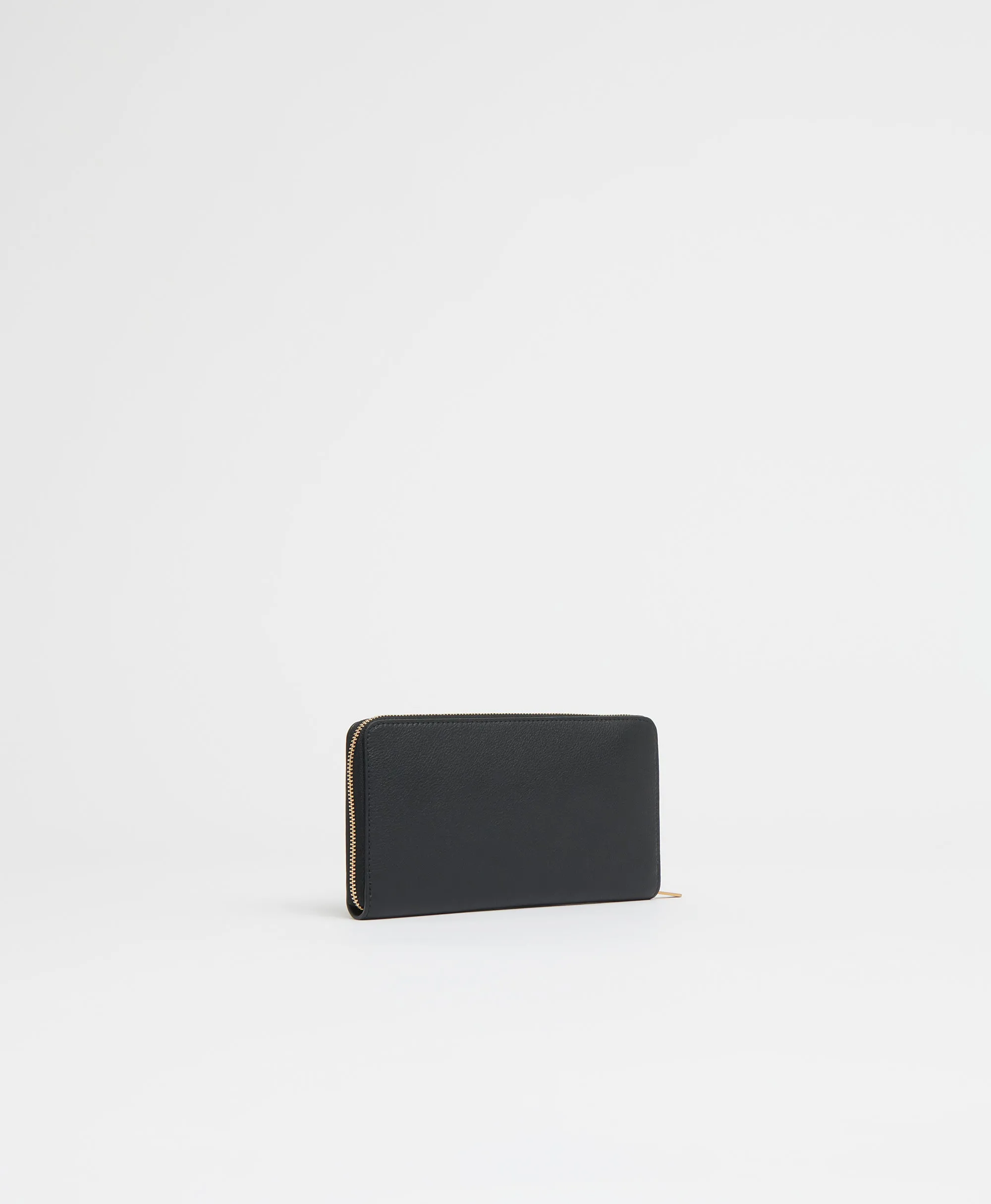 Zip Continental Wallet - Black