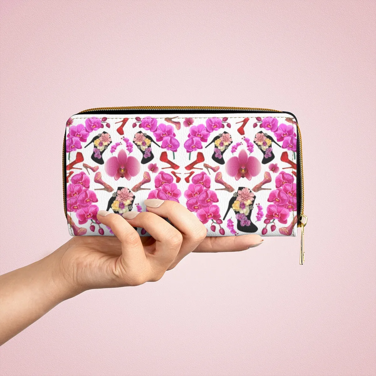 Zipper Wallet 'Secret garden'