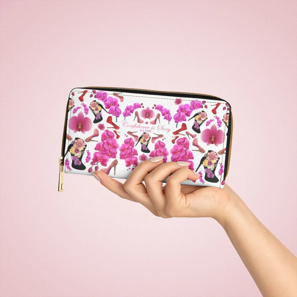 Zipper Wallet 'Secret garden'