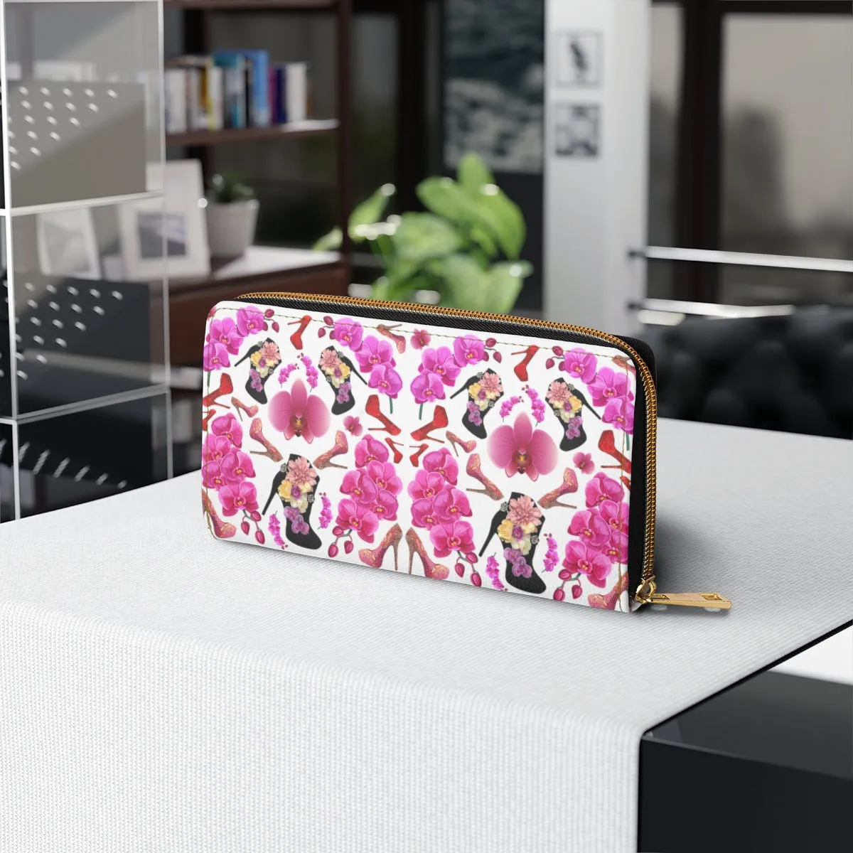 Zipper Wallet 'Secret garden'