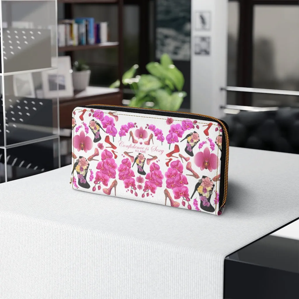 Zipper Wallet 'Secret garden'