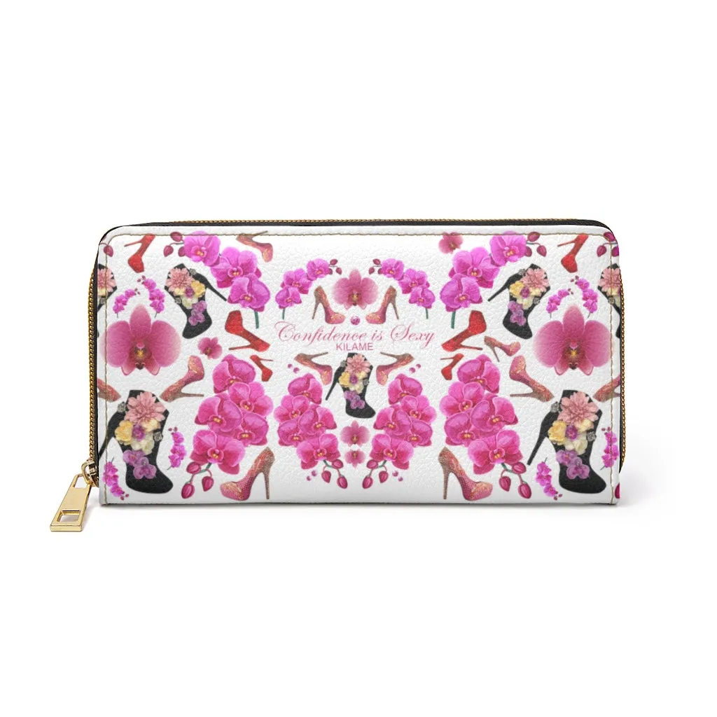 Zipper Wallet 'Secret garden'
