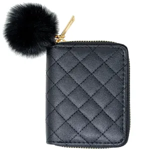 Zomi Gems Leather Quilted Wallet